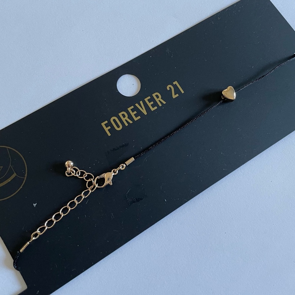 Forever 21 Heart Choker Necklace